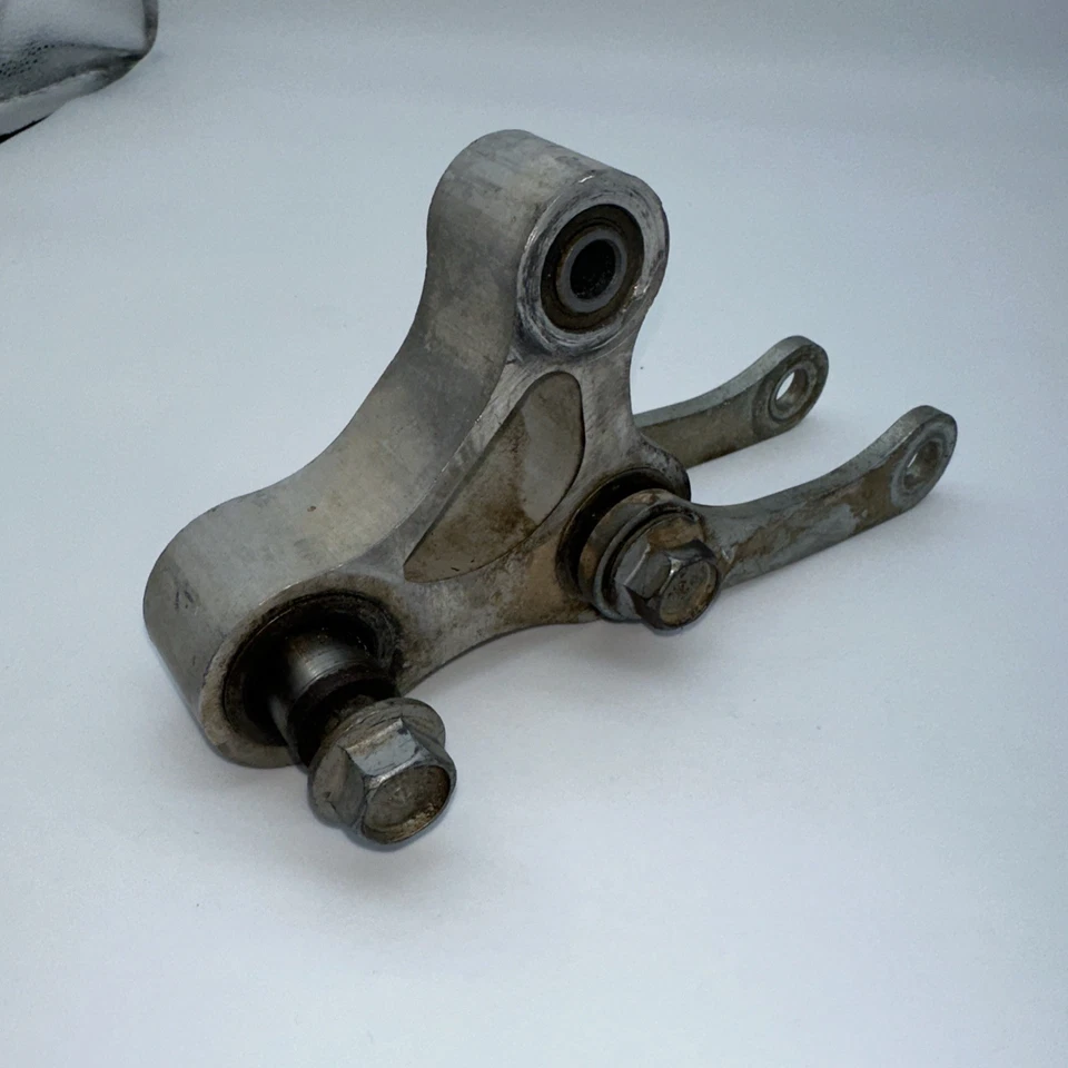 Honda CR80RB CR80 Expert 1996-2002 rueda grande trasero monoshock acoplamiento de enlace de amortiguador Foto 3 de 4