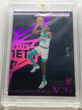 2024 Panini Noir Brandon Miller RC #14/25~Rookie Association Edition