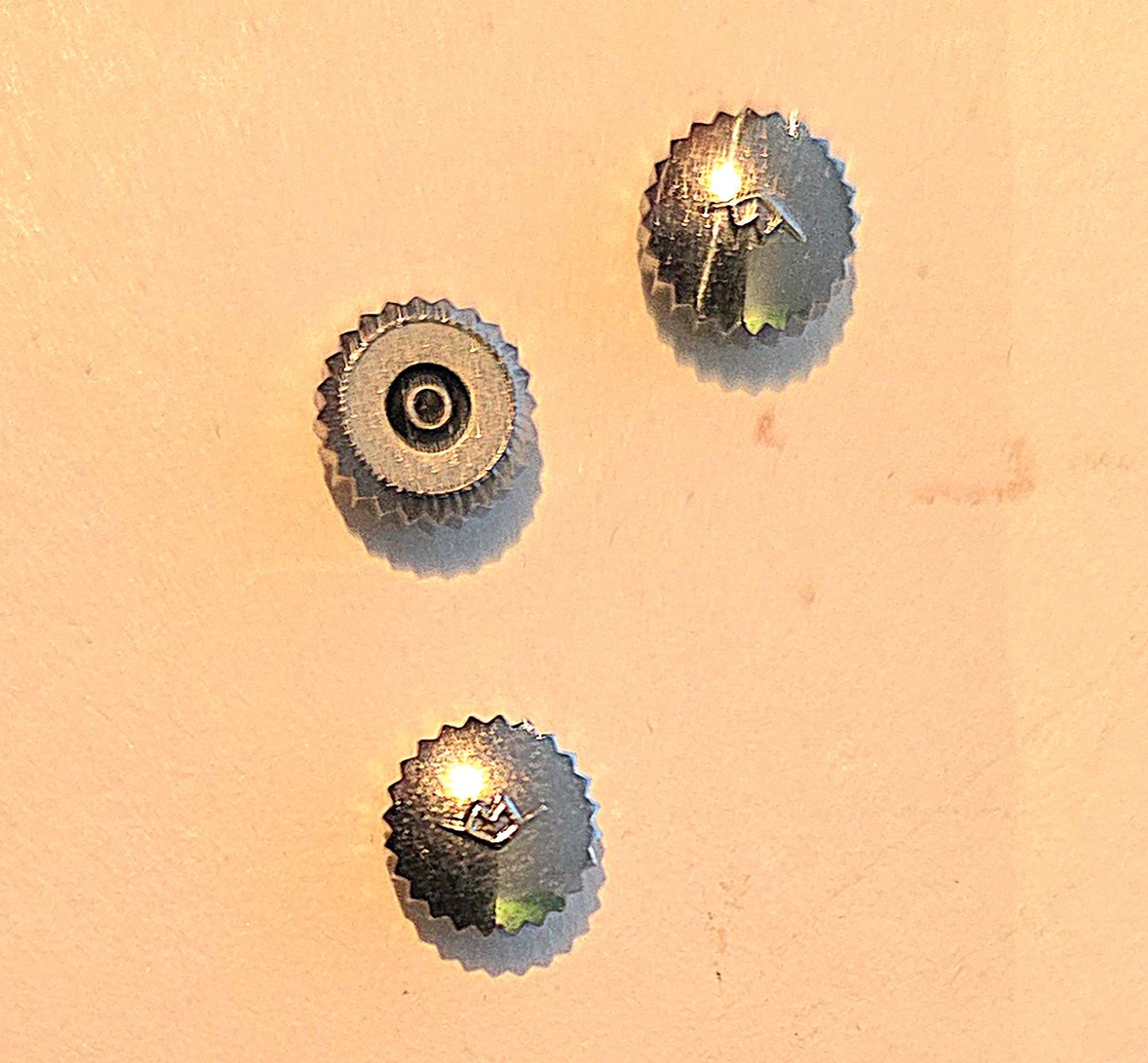 Movado Datron and others crown 6.6mm Unused NOS