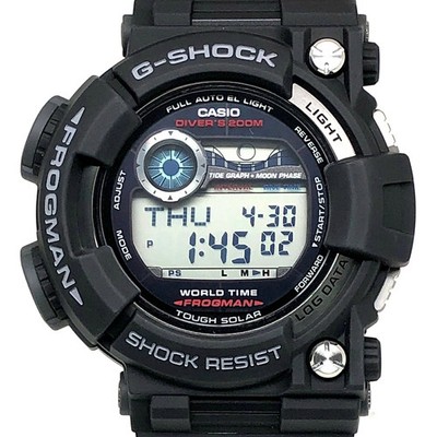 Casio G-Shock GF-1000-1 Frogman 5th Gen Tough Solar Used with Box
