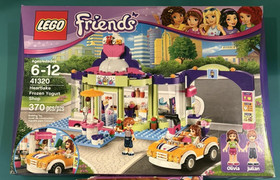 LEGO Friends: Heartlake Frozen Yogurt Shop #41320 NEW SEALED + #41327 NEW OPENED