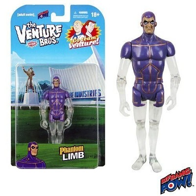 Biff Bang Pow! Phantom Limb the Venture Bros.3.75'' Action Figure