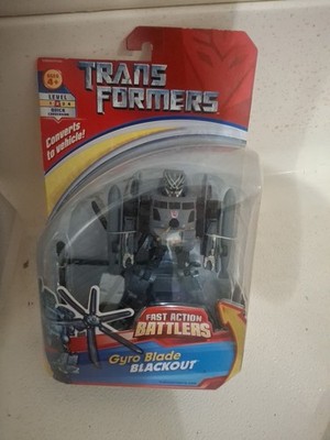 Transformer Battlers Gryo Blade Blackout  New In Box Mint