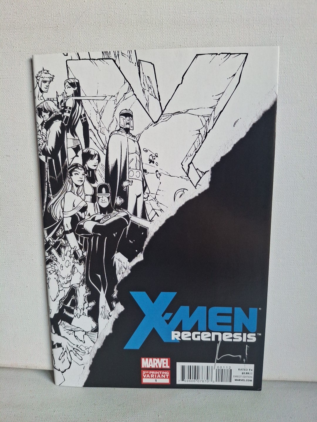 X-Men Regenesis #1 2nd Print Variant Cover Marvel Comics 2011 One Shot