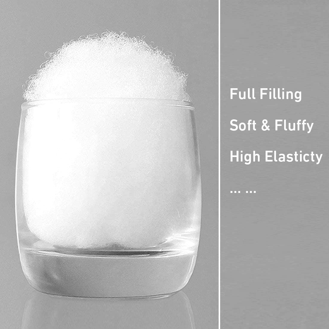 FAVRIQ 18 x 18 Pillow Inserts (Set of 2) - 18 Inch Square Interior Sofa Throw