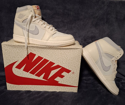 Jordan Air Jordan 1 Retro High OG High Top Beige/Grau EU 44