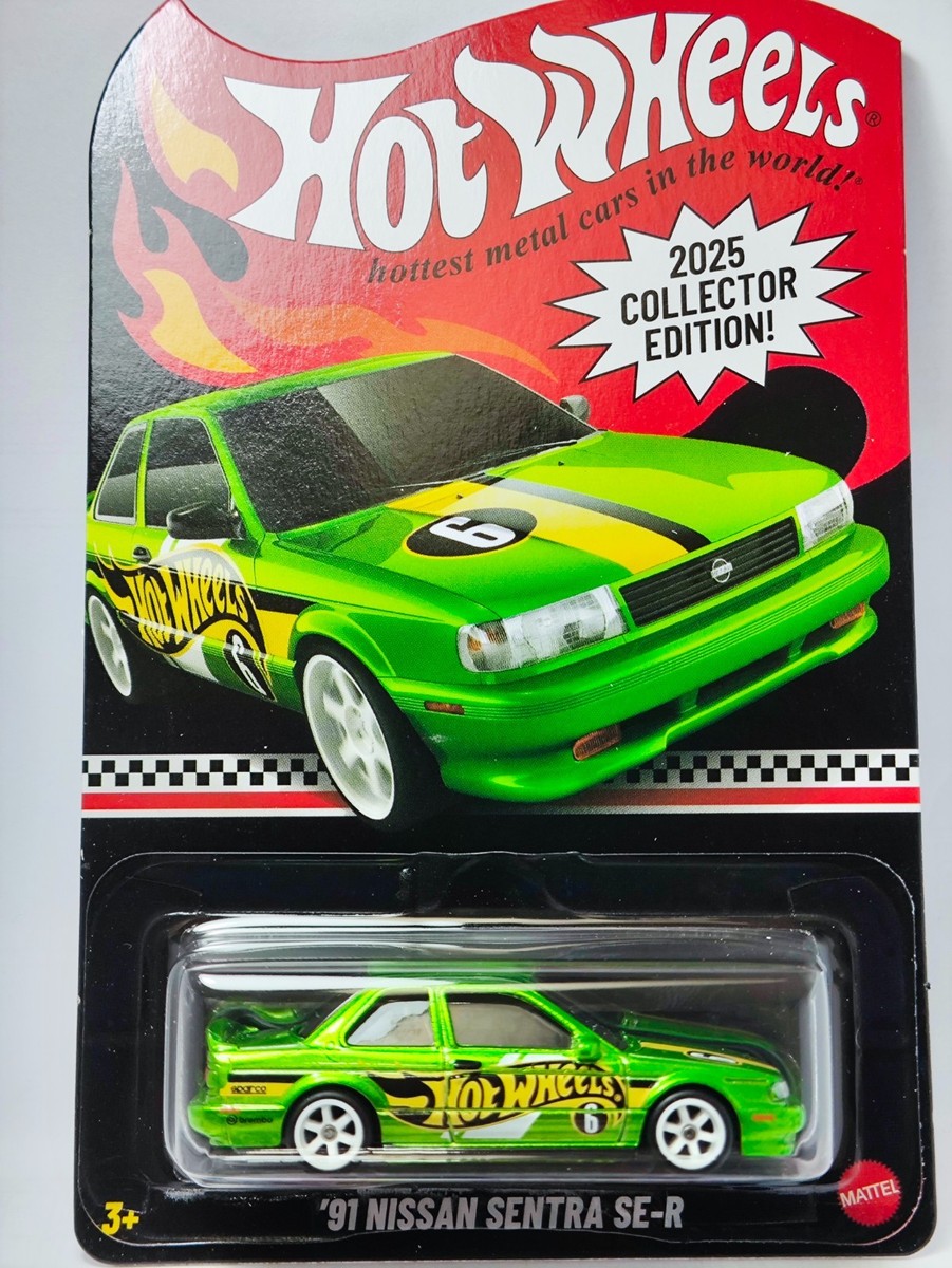 Hot Wheels 2025 Collector's Edition '91 Nissan Sentra SE-R