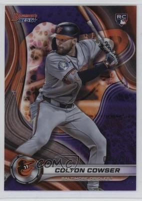 2024 Bowman's Best Purple Refractor 52/250 Colton Cowser #10 Rookie RC 1u09