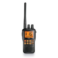 MHS75 Waterproof Handheld 2-Way VHF Marine radio, Submersible, Selectable 1/2...