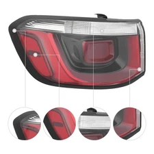 For 2021-2024 Jeep Compass Left Outer Tail Lamp Halogen Taillight Driver Side