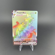 flapple vmax pokemon card value Pokemon SWSH05: Battle Styles Flapple VMAX (Secret) Holofoil / Moderately Played