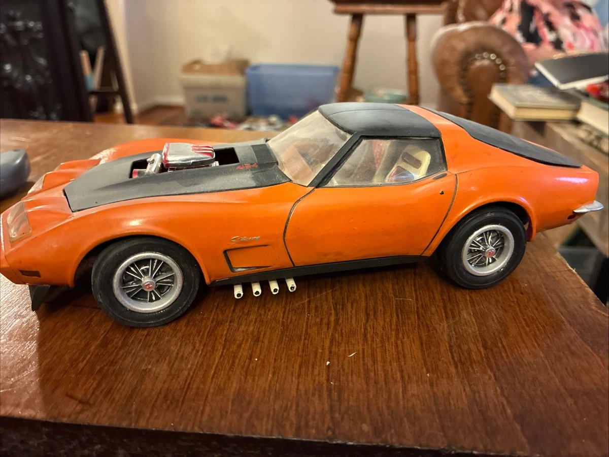 Corvette Stingray Model Kit In Vintage Automotive Toy Models