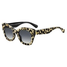 Kate Spade Women's Cat-Eye 49mm Sunglasses Pattern Black JALENA/S-7RM