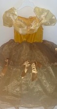 PRINCESS BALL DRESS Girls Gold Ball Gown