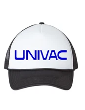 Vintage UNIVAC Blue Logo Retro Computer Company Hat Trucker Hat Adjustable Cap