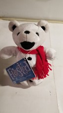 Vintage Liquid Blue Grateful Dead FROSTED 7in 2001 Bean Bear Qty 1