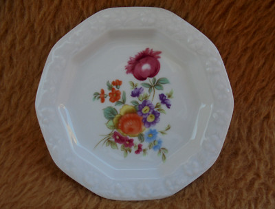 Rosenthal Untersetzer Glasuntersetzer - Maria / Sommerstrauß - DM: 10,2 cm - TOP