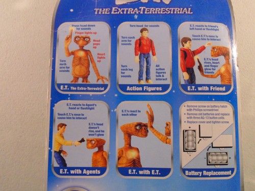 2001 Toys R Us Exclusive E.T. |nteractive Keyman Action Figure - Picture 6 of 6