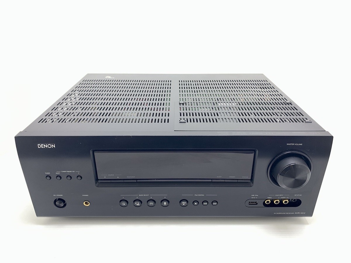 アンプ DENON AVR-1612 AVR-1612 - 5.1 Ch. 95W HD AV Receiver | Denon - United States