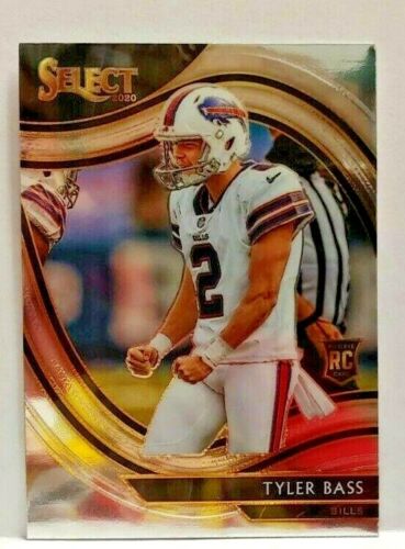 2020 Panini Select TYLER BASS ROOKIE BUFFALO RC Prizm FIELD LEVEL CARD # 387 - Picture 1 of 2