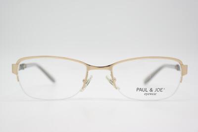 Lunettes Paul Joe Rosy 14 Or Gris Monture De Lunettes Neuve