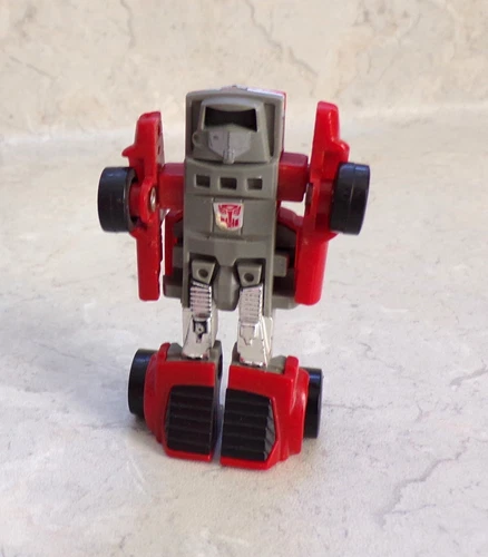 Transformers G1 Wind Charger Autobot Mini Red Robot Vehicle 1984 Original