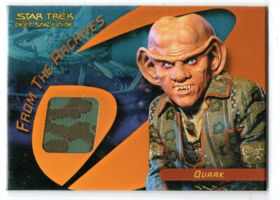 STAR TREK 40TH ANNIVERSARY C16 COSTUME CARD INSERT ARMIN SHIMERMAN AS QUARK V1