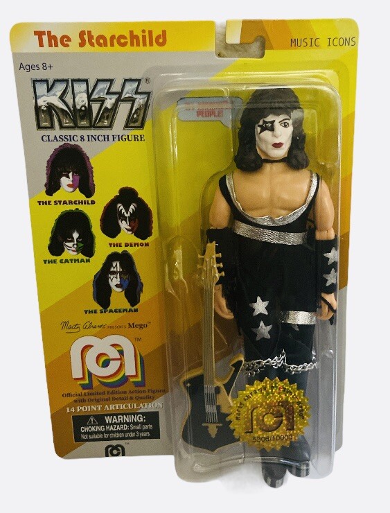 Mego Music Icons KISS Starchild Classic 8