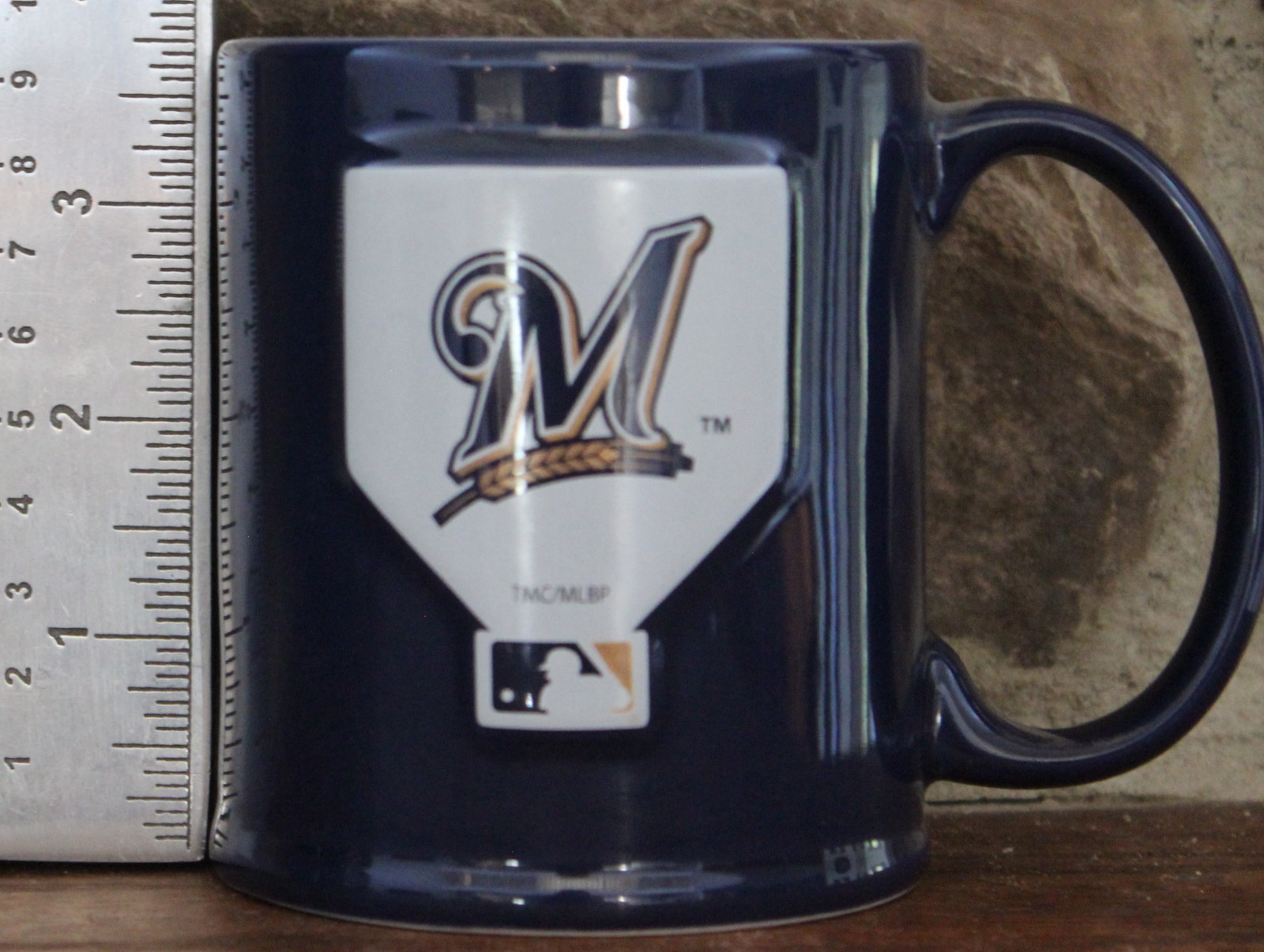 Milwaukee Brewers Mug Sculpted Relief Coffee Hot Chocolate MLB Ceramic ...