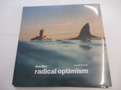 DUA LIPA - RADICAL OPTIMISM - LP RECYCLED RED VINYL NEU VERSIEGELT 2024