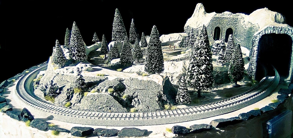 Diorama klein 1:87 Winter Weihnachten - Bild 2 von 2