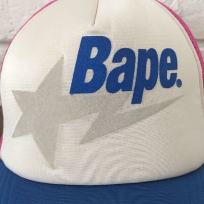 Niigata limited color BAPE STAR logo trucker hat cap STA A Bathing