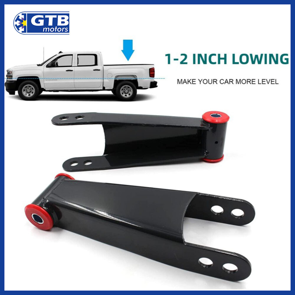 3" Front / 5" Rear Lowering Kit For 1988-1998 Chevy GMC C1500 - Drop Spindles & Components
