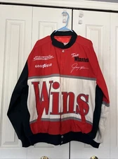 Nascar Winston Cup No Bull Jacket VTG NOS Jimmy Spencer #23 JH Design L 1998