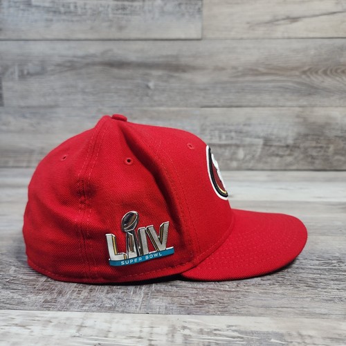 Gorra del equipo de fútbol americano de la NFL de los 49ers de San Francisco sombrero adulto para hombre talla 7 1/2 - Imagen 7 de 10