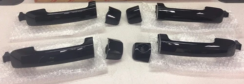 Toyota Tundra 218 Black Painted Crewmax 4 Door Handle Kit Genuine OE OEM