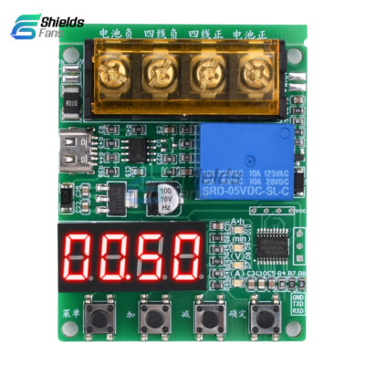 300W 30V10A Battery Capacity Tester Resistance Discharge Electronic Load Module