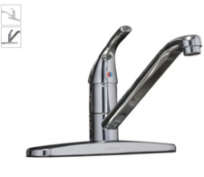 Seasons  Anchor Point  Kitchen Faucet  Chrome  Single Handle