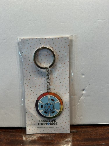 Creative Memories Color Wheel keychain NIP