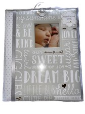 Baby Memory Keepsake Book Lil Peach Baby Boy  s Big Word Play 0-5 Yr Gray Arrow