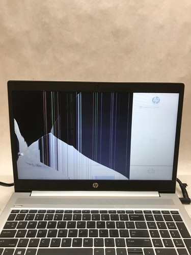 HP ProBook 450 G6 15" Laptop Intel Core i3 8th Gen 8GB RAM NO HDD Cracked - -DW - Picture 2 of 7