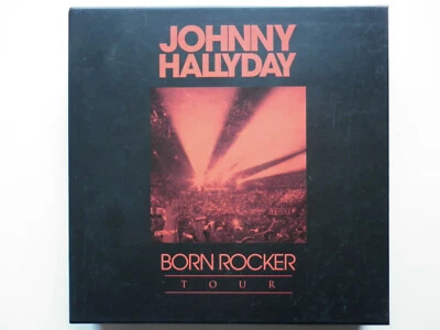Johnny Hallyday coffret collector edition deluxe 3 cd 3 dvd Born Rocker Tour - Photo 1/3