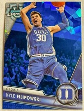 2023-24 Bowman Chrome University Sapphire Kyle Filipowski #23 Duke U