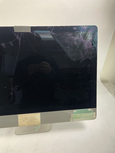 Apple iMac A1419 3.3 GHZ Core i5 27" - FOR PARTS OR REPAIR- Crack / ship screen - Afbeelding 2 van 7