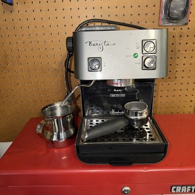 Starbucks Barista Stainless SIN006 Coffee Espresso Machine Saeco Italy For Parts