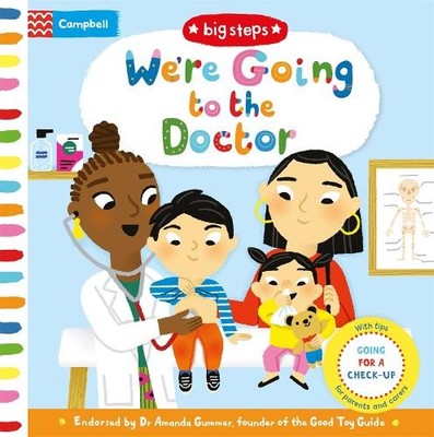 Campbell Books We're Going to the Doctor (Kartonbuch) Campbell Big Steps