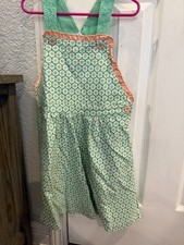 Matilda Jane Enchanted Garden Clare Jumper Girls 6 Teal Floral Dress