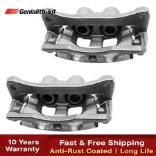 Rear Left & Right Brake Caliper w/Bracket for 2010-2017 2018 Dodge Ram 2500 3500