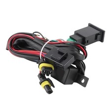 Fog Light Switch Wiring Kit, 12V Universal Car LED Fog Light On/Off Switch