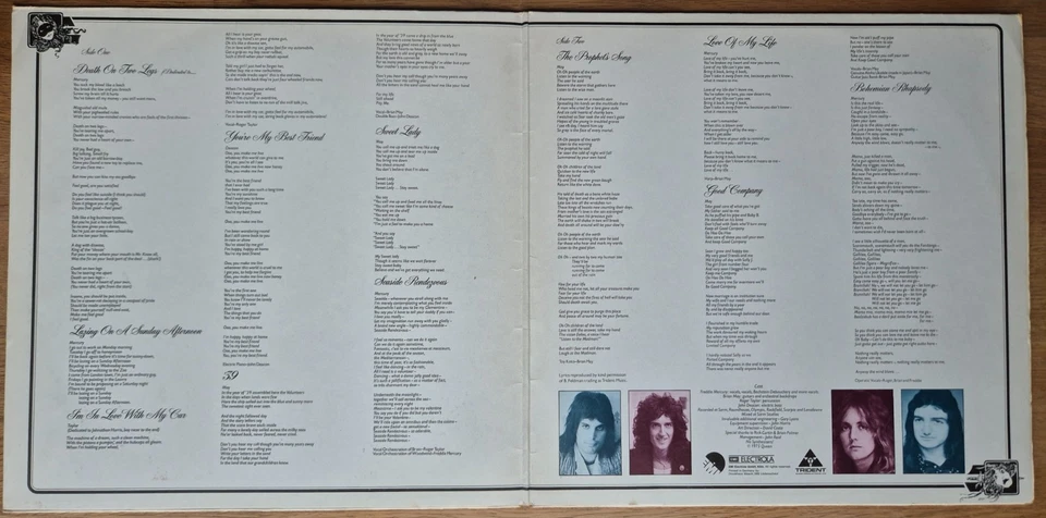 Queen A Night at the Opera · Lp · 1975, Foto 3 von 5